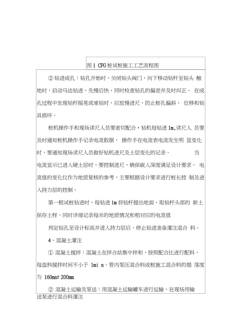 CFG桩技术交底记录表_第4页