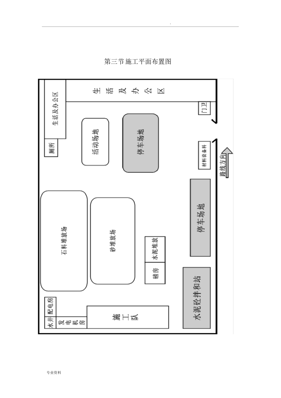 水泥道路施工设计方案_第4页