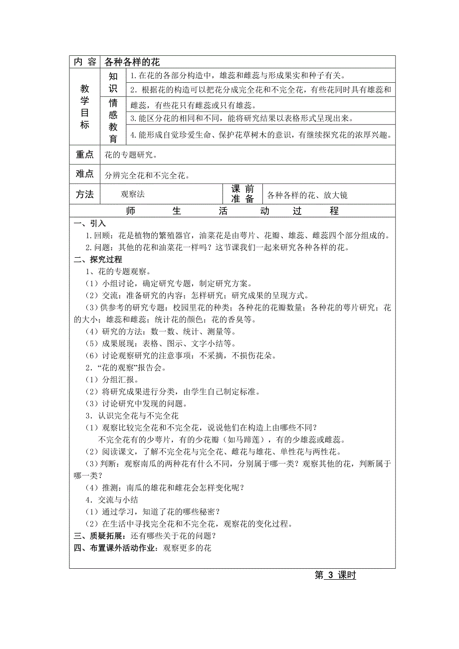 四年级科学下册第二单元教案.doc_第2页