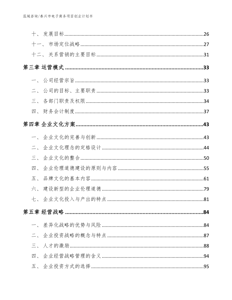 泰兴市电子商务项目创业计划书_参考模板_第3页