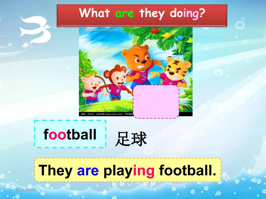 广州版小学英语四年级下册Module5SportsUnit9ItlooksfunPPT课件_第4页