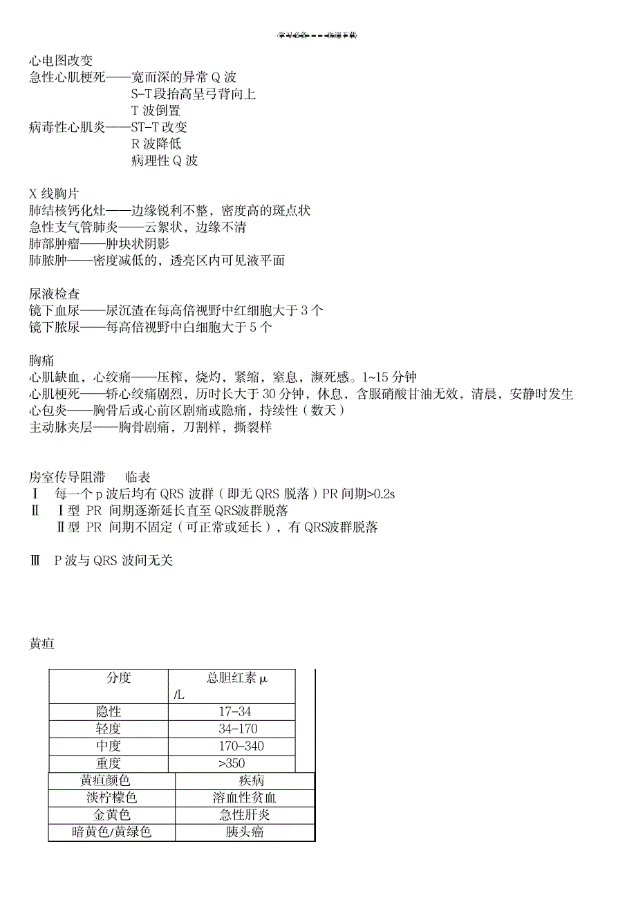 护师考试常用知识点考前必看,看完必过_资格考试-教师资格考试_第3页