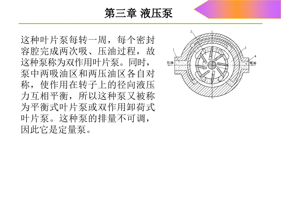 液压与气压传动——第六节叶片泵素材_第4页