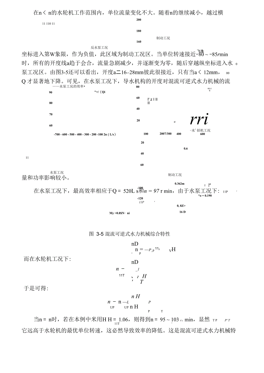 混流可逆式水力机械的综合特性_第3页