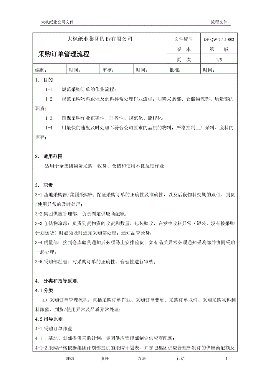 《采购订单管理流程》word版.doc_第1页