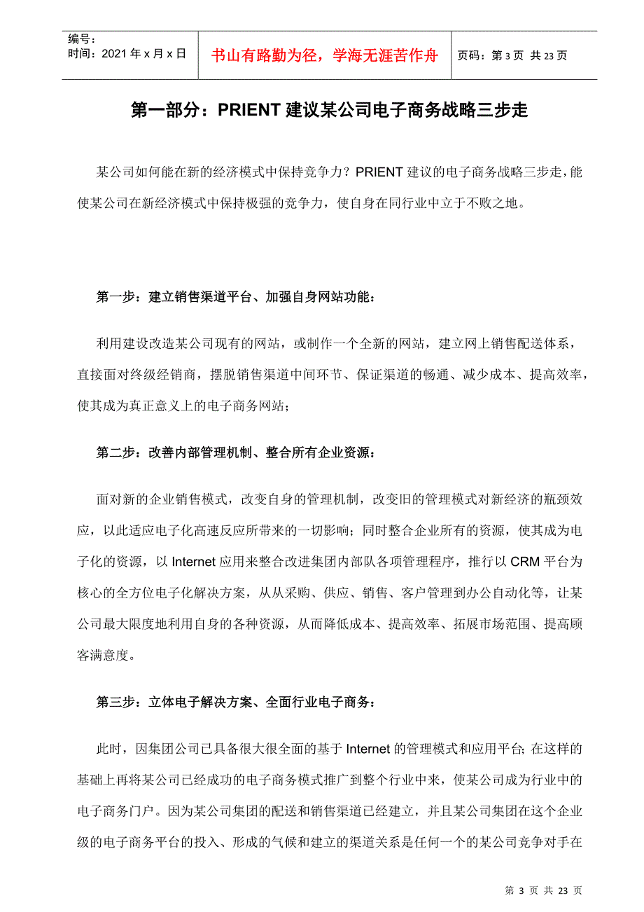 红牛电子商务发展战略实施方案_第3页