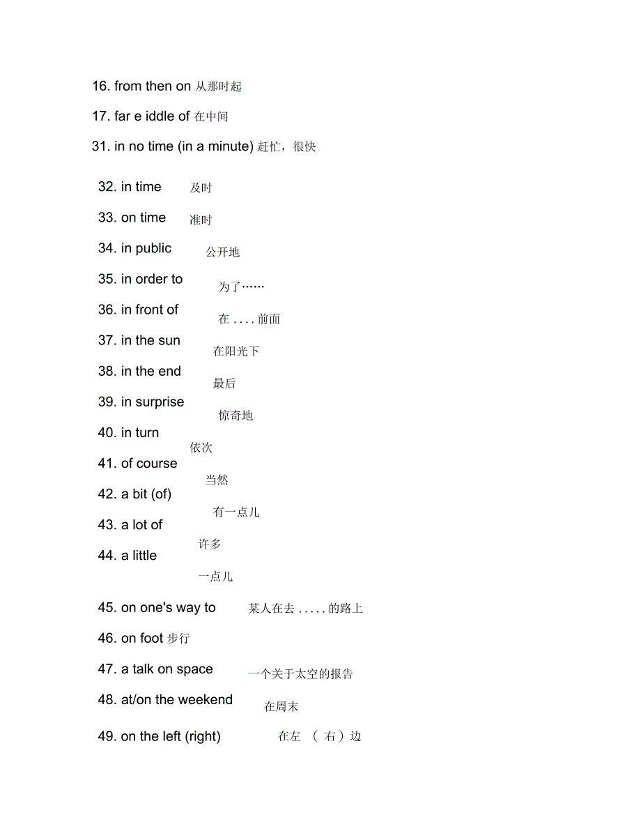 中考英语介词短语知识点_第2页