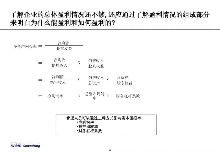 财务管理之财务分析培训毕马威_第5页