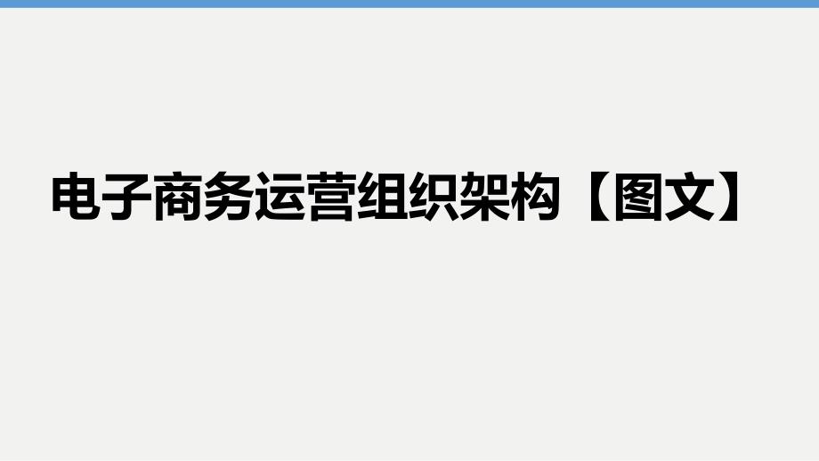 电子商务运营组织架构_第1页