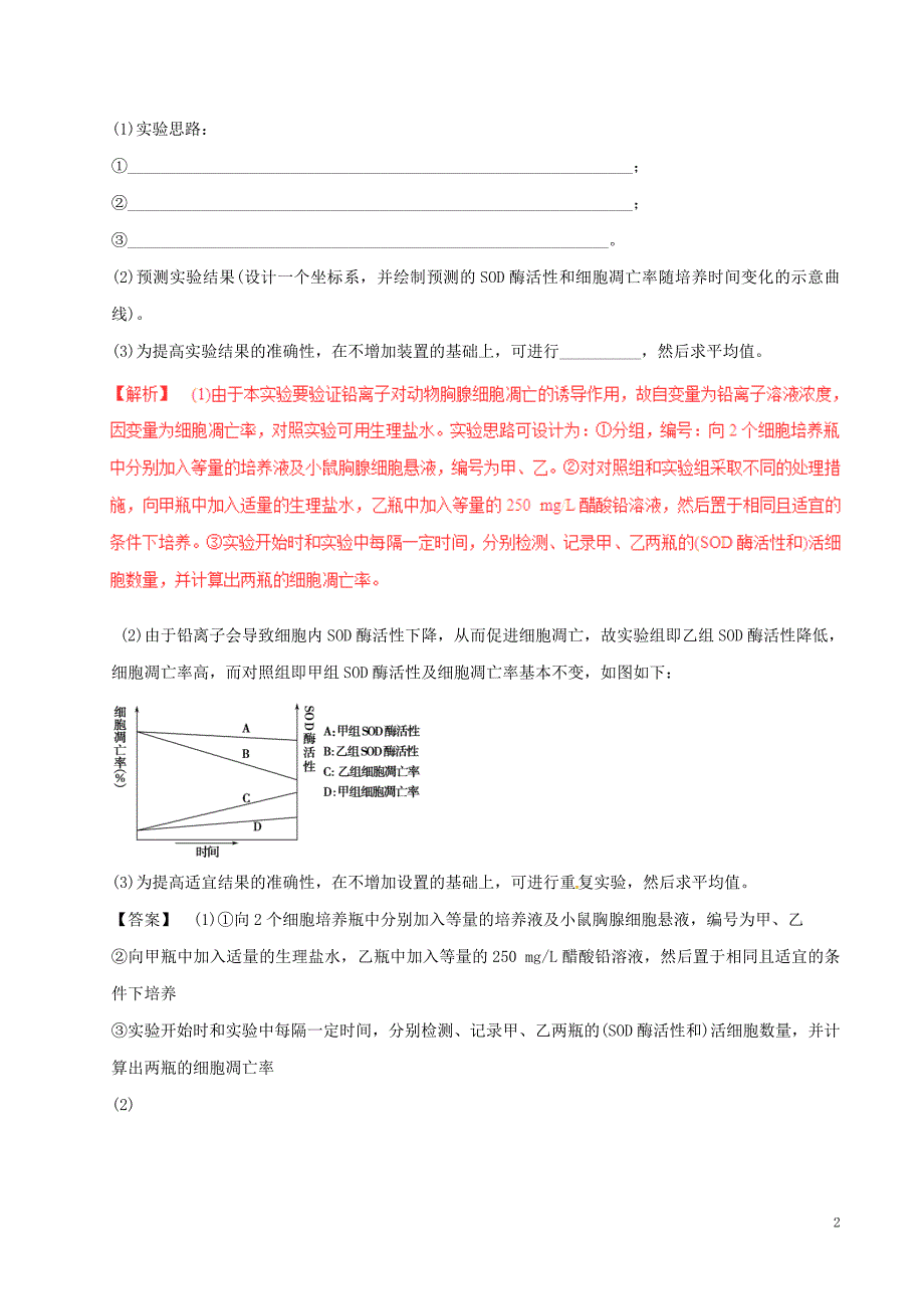 2017年高考生物四海八荒易错集专题15实验与探究_第2页