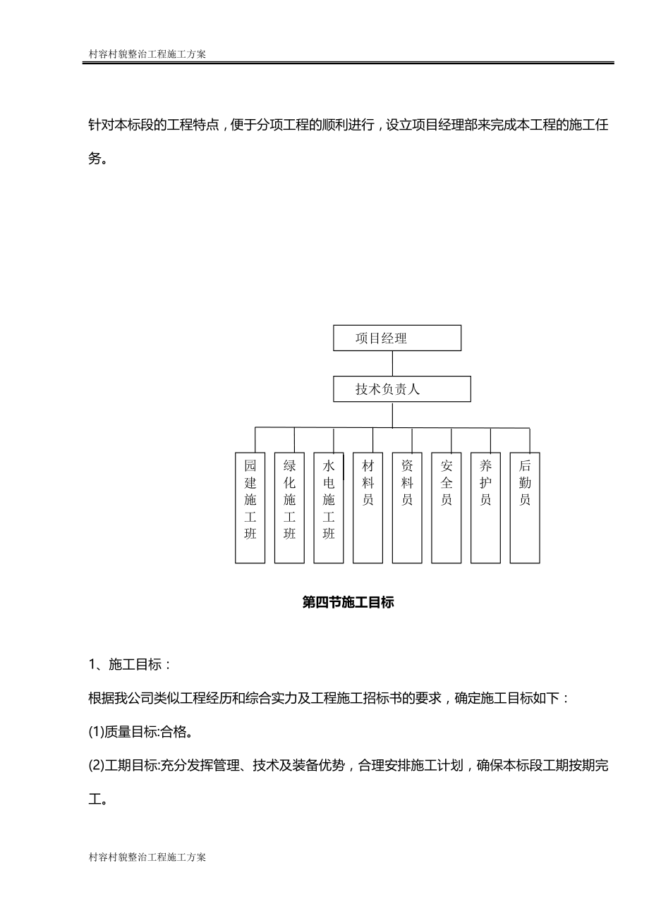 村容村貌整治工程施工方案_第4页