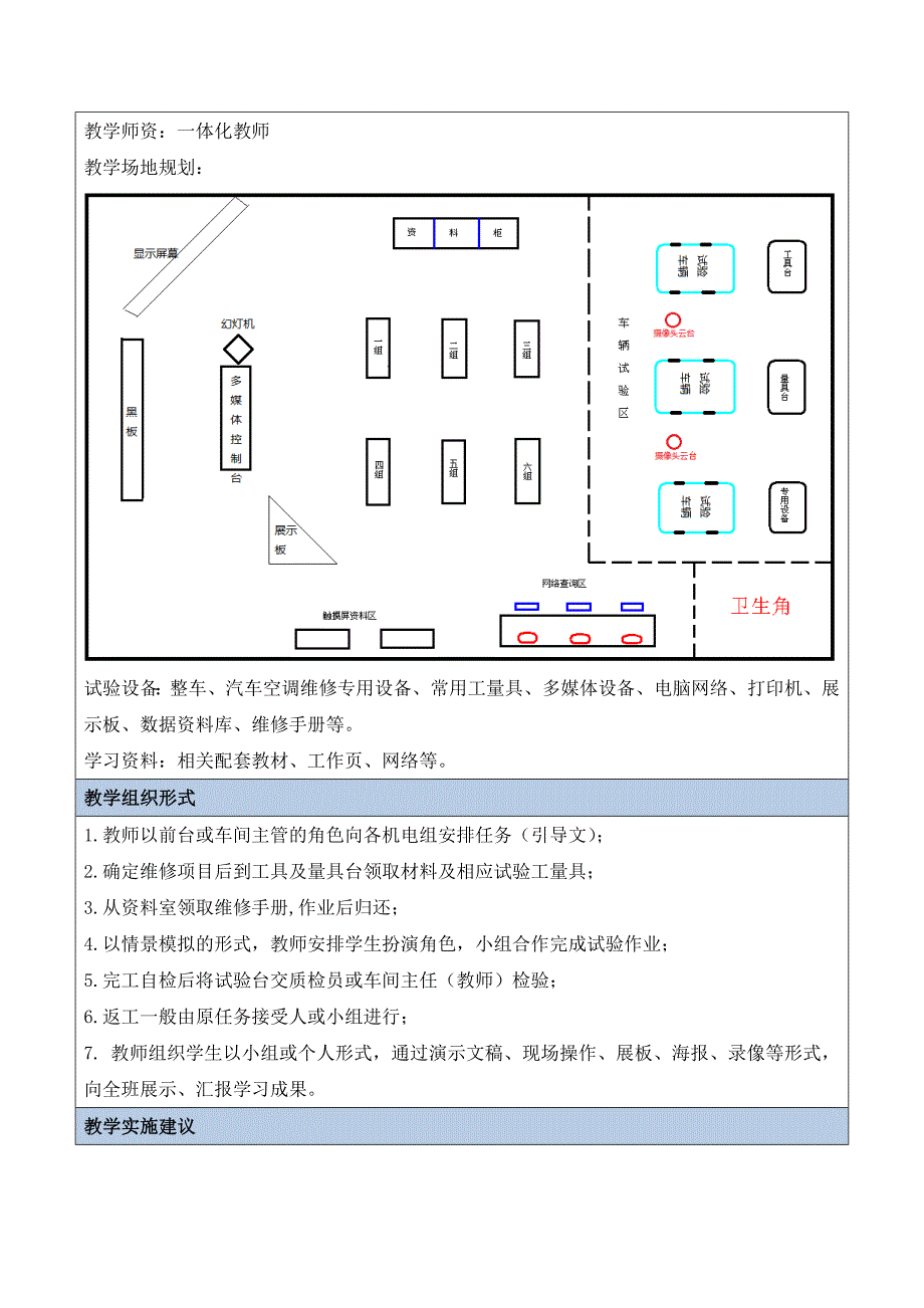 汽车空调一体化教学设计方案(王力).doc_第4页