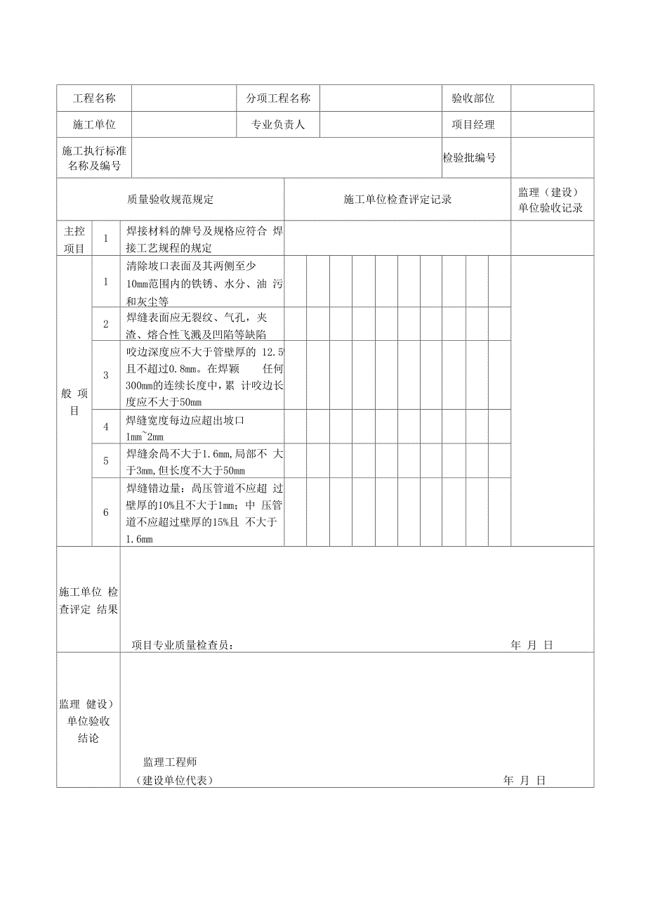 管线工程检验批_第4页