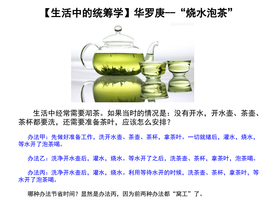 统筹学烧开水泡茶_第1页