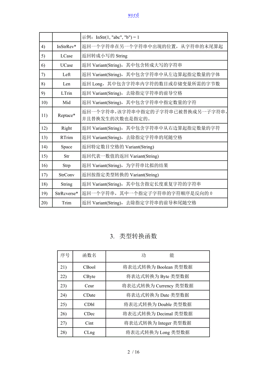 ExcelVBA常用函数地语法与使用参考_第2页