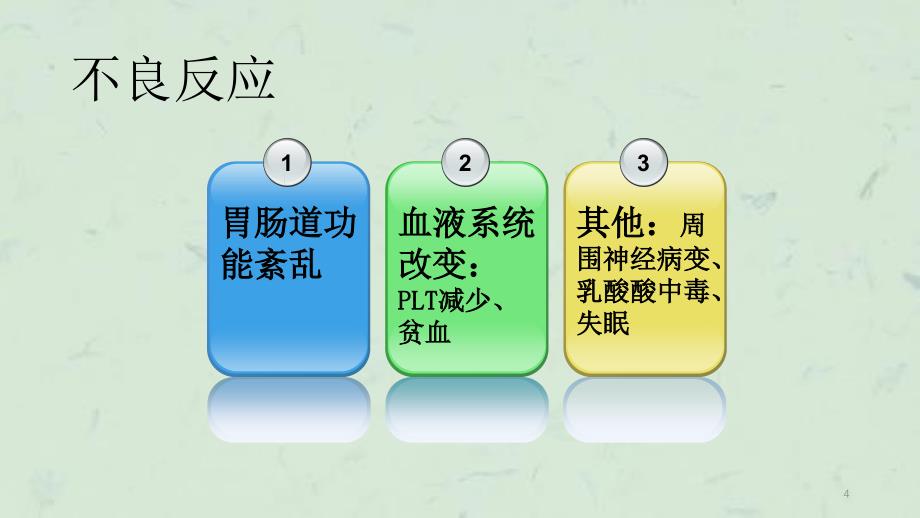 利奈唑胺致血小板减少课件_第4页