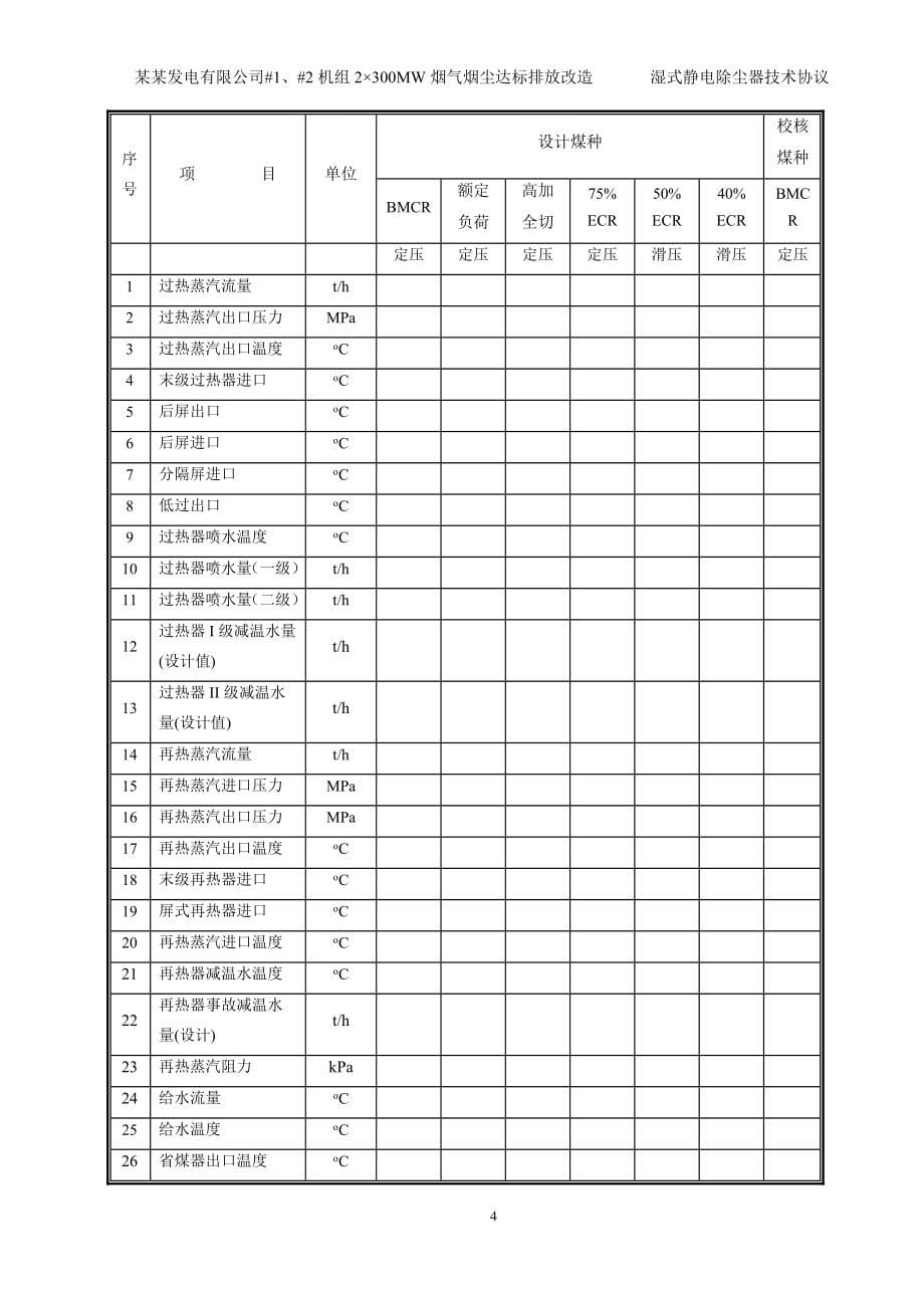 湿式静电除尘器改造技术协议_第5页