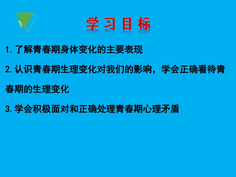 最新人教版七年级道德与法治下册一单元青时光第一课青的邀约悄悄变化的我课件20_第3页