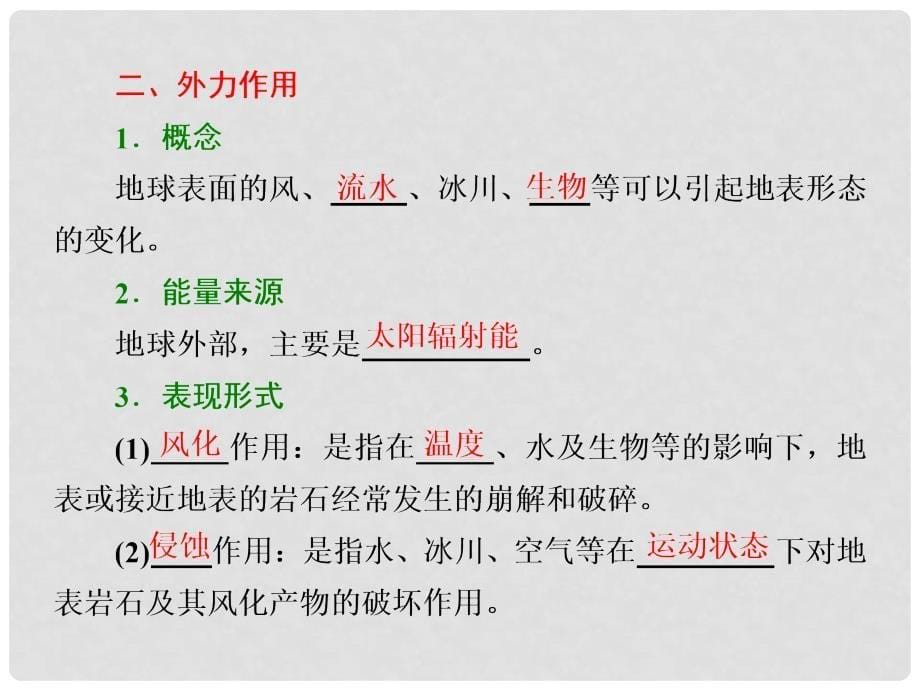 高中地理 第四章 地表形态的塑造 第一节 营造地表形态的力量课件 新人教版必修1_第5页