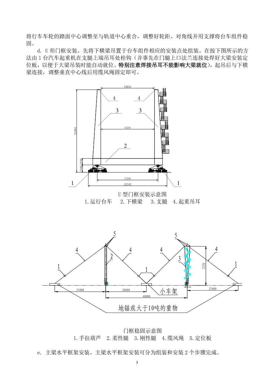 40.5t集装箱门式起重机施工方案要点_第3页