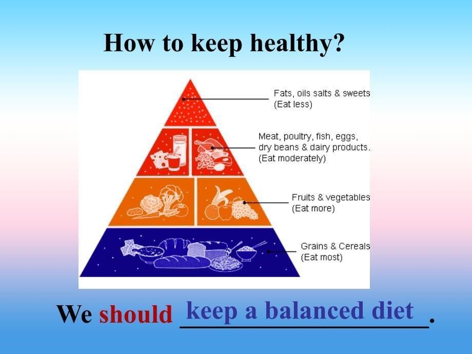 河北省唐山市曹妃甸区南堡开发区九年级英语全册Unit1StayHealthyLesson6StayAwayfromtheHospital课件新版冀教版_第5页