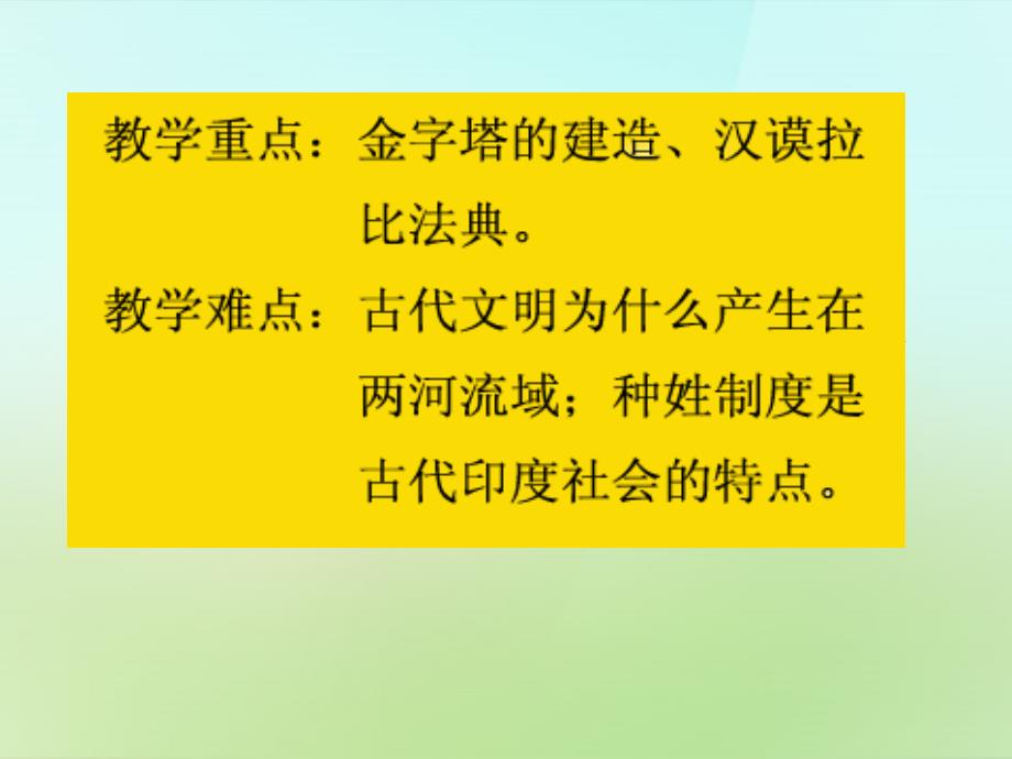 2022年九年级历史上册第2课大河流域人类文明的摇篮课件新人教版_第3页