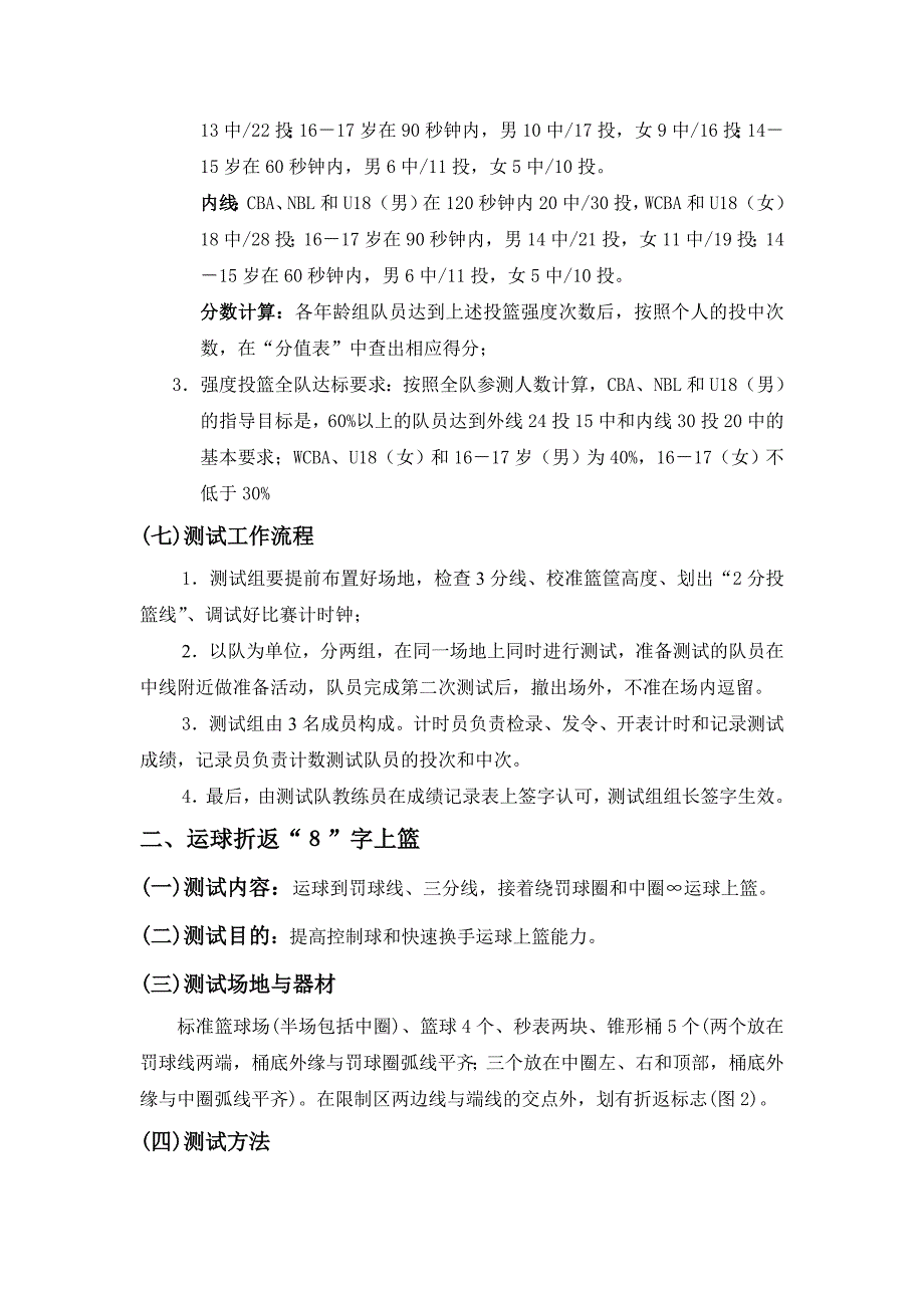 211测试手册与成绩评定青年男篮_第5页