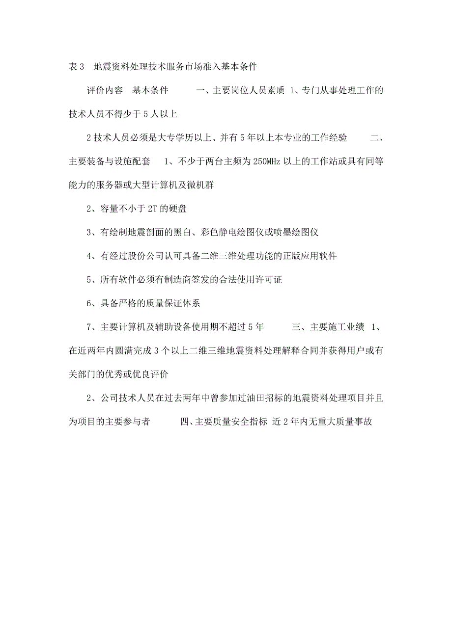 中石化油田勘探开发工程技术服务市场准入各专业基本条件（已处理）_第3页