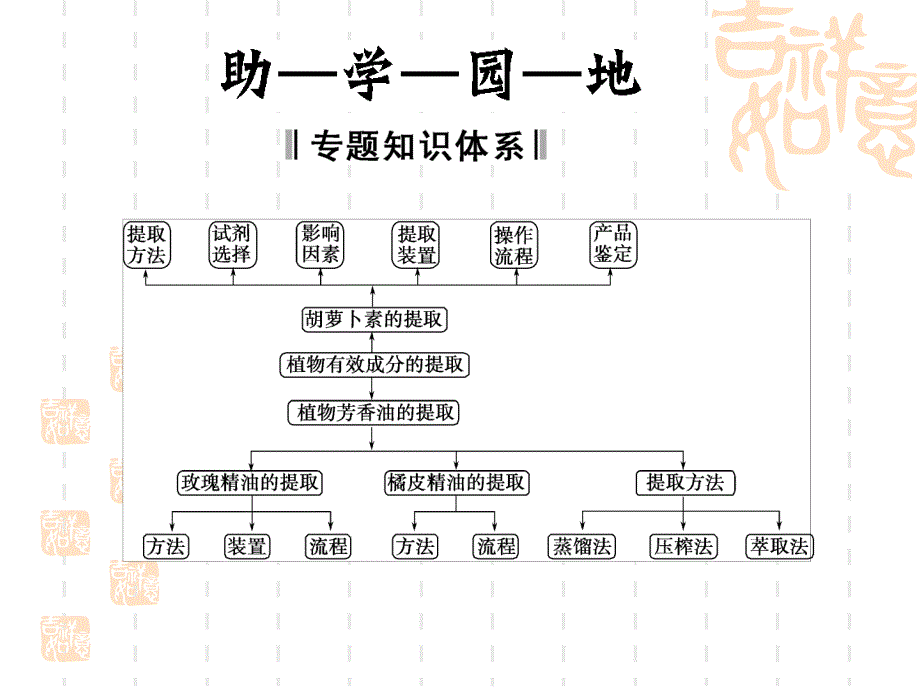 专题6植物有效成份提取专题整合_第2页