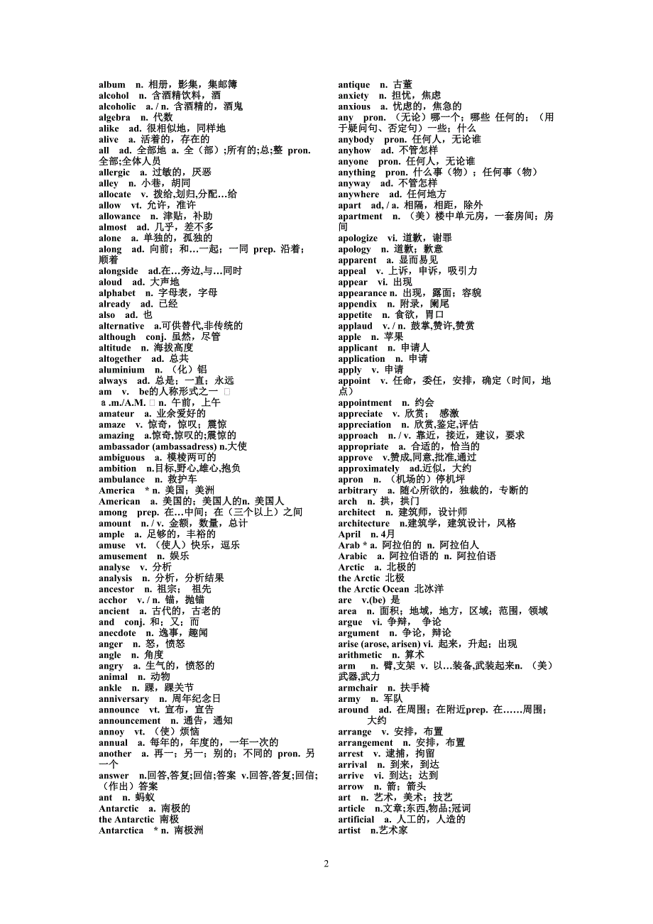 英语高考词汇表+[1].doc_第2页