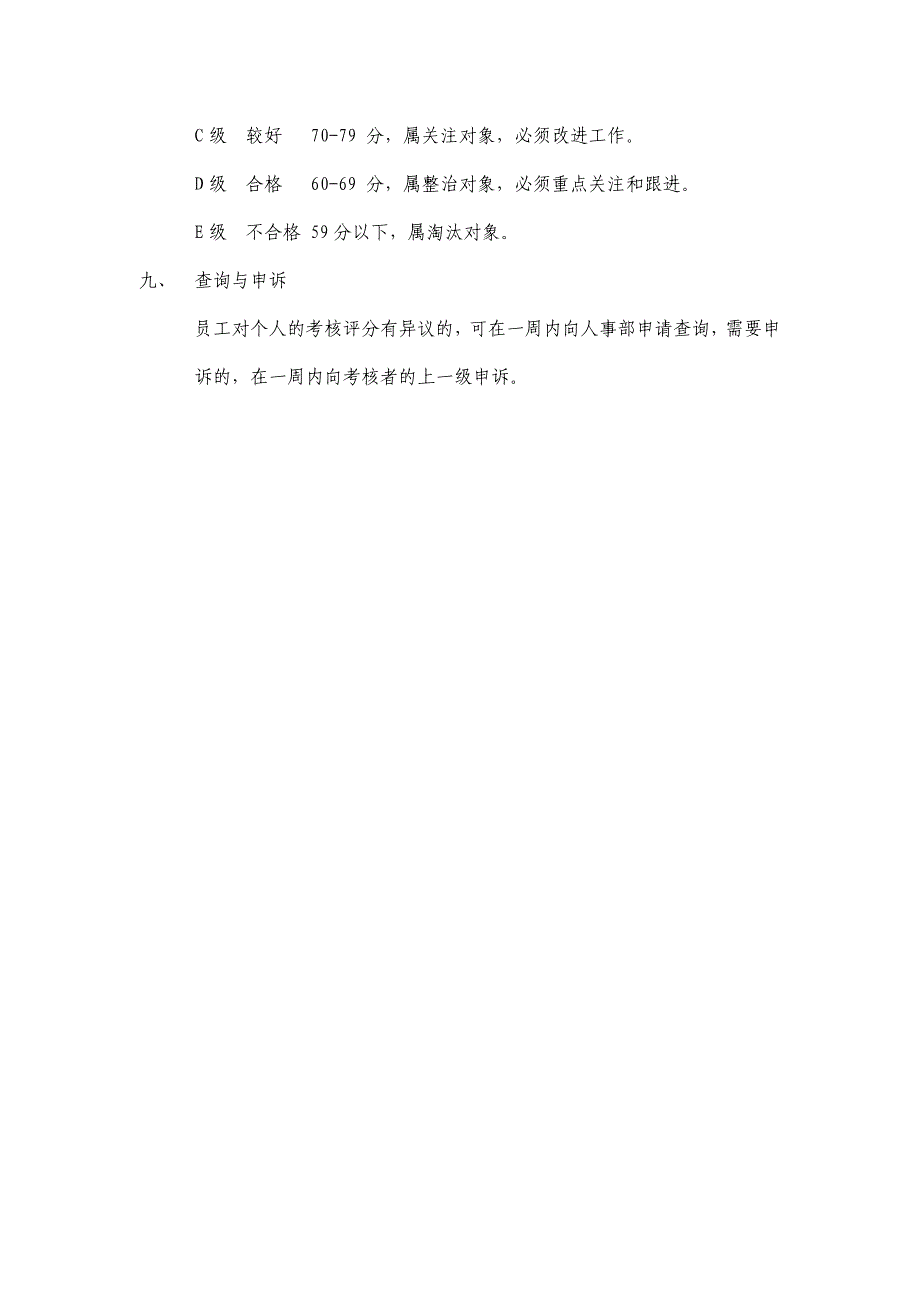 锦里沟绩效考核制度_第4页