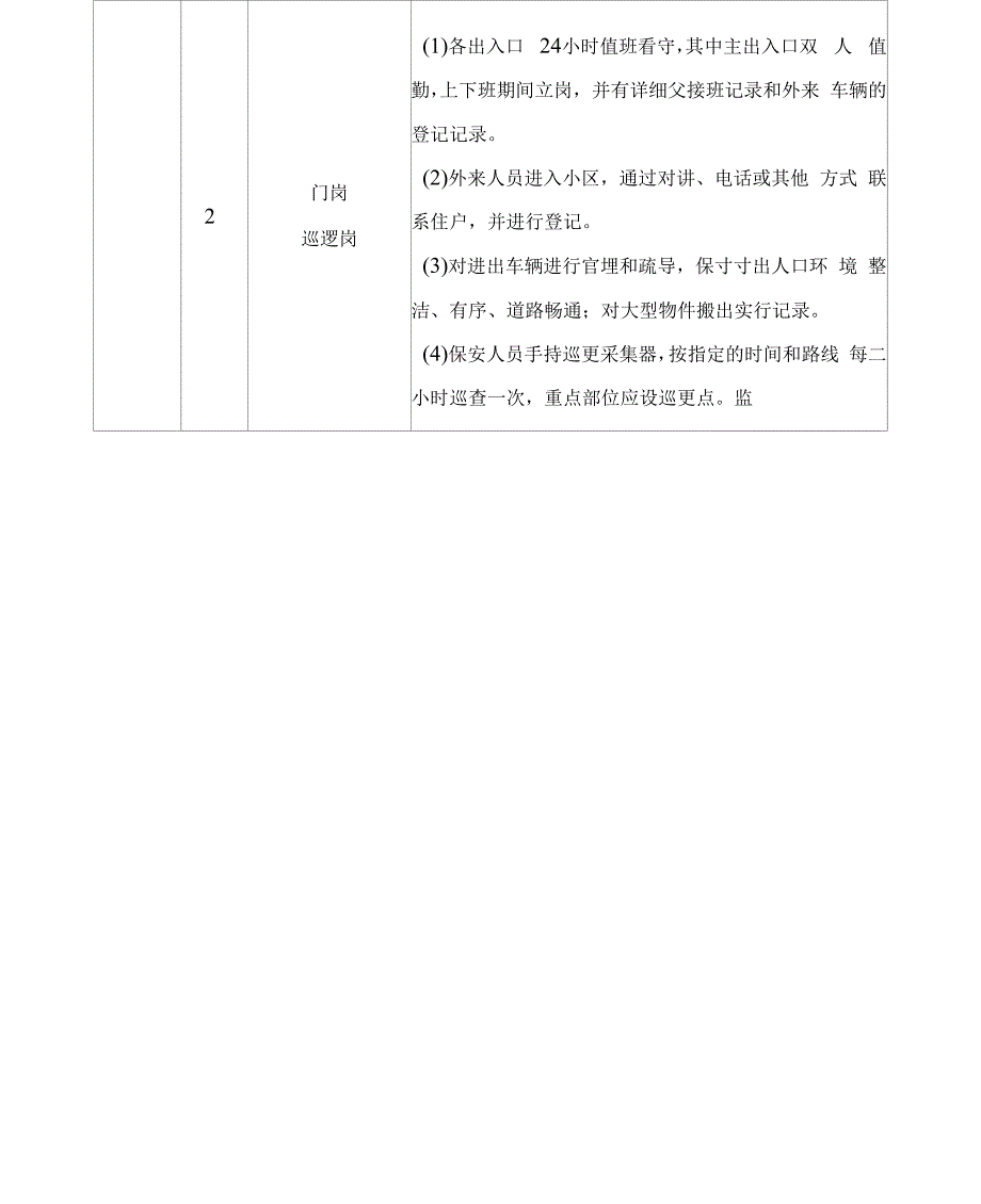 物业公司服务标准_第4页