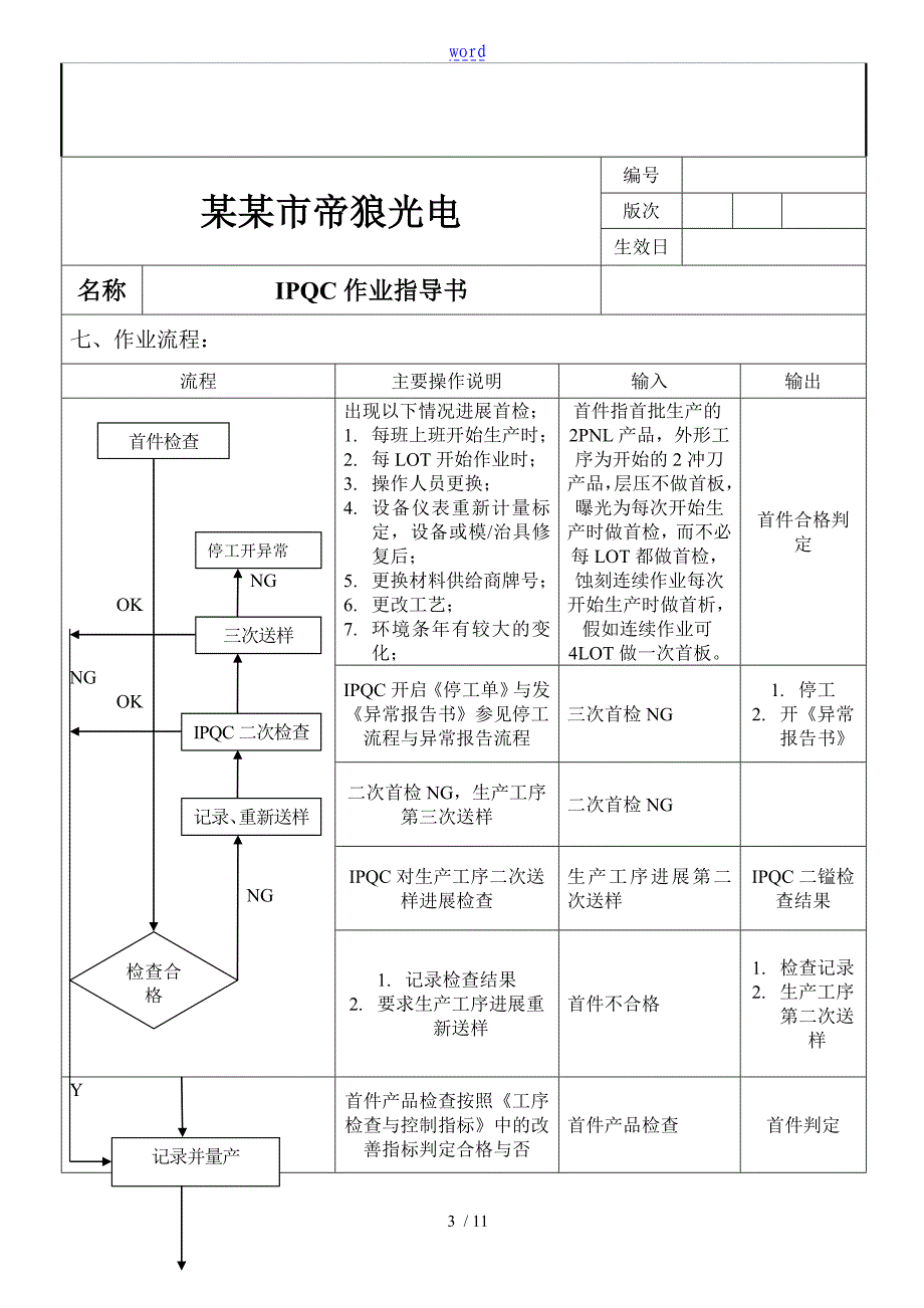 IPQC作业指导书_第3页