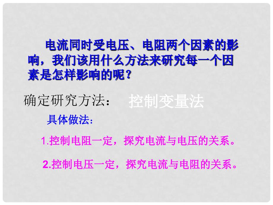 九年级物理全册 第十五章 第二节 科学探究 欧姆定律教学课件 （新版）沪科版_第4页