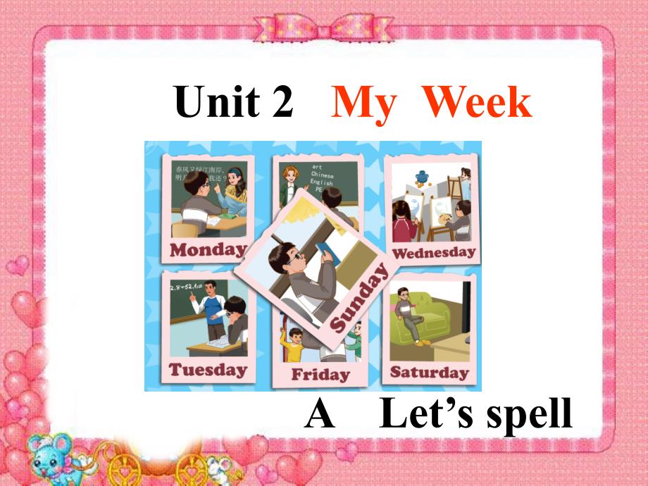 五年级上册英语ppt课件 -Unit2-Lets-spell-人教版PEP_第1页