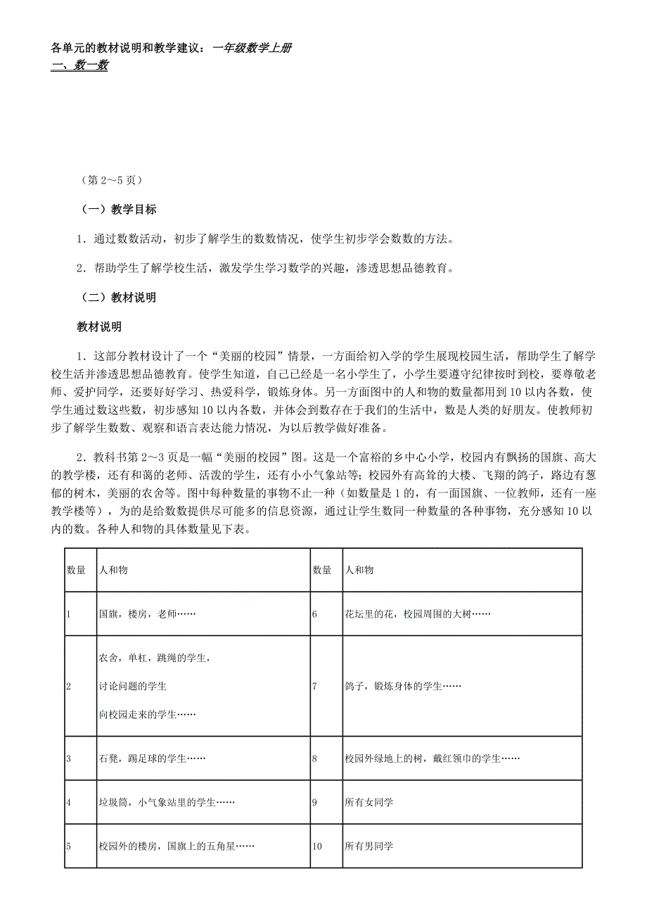 小学数学一年级上册-教师用书_第1页