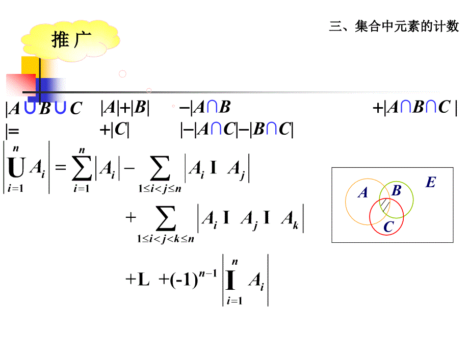 离散数学课件：3-3 集合中元素的计数_第2页