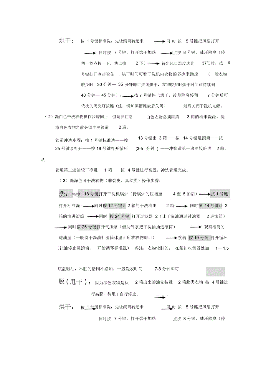 干洗机操作流程_第2页