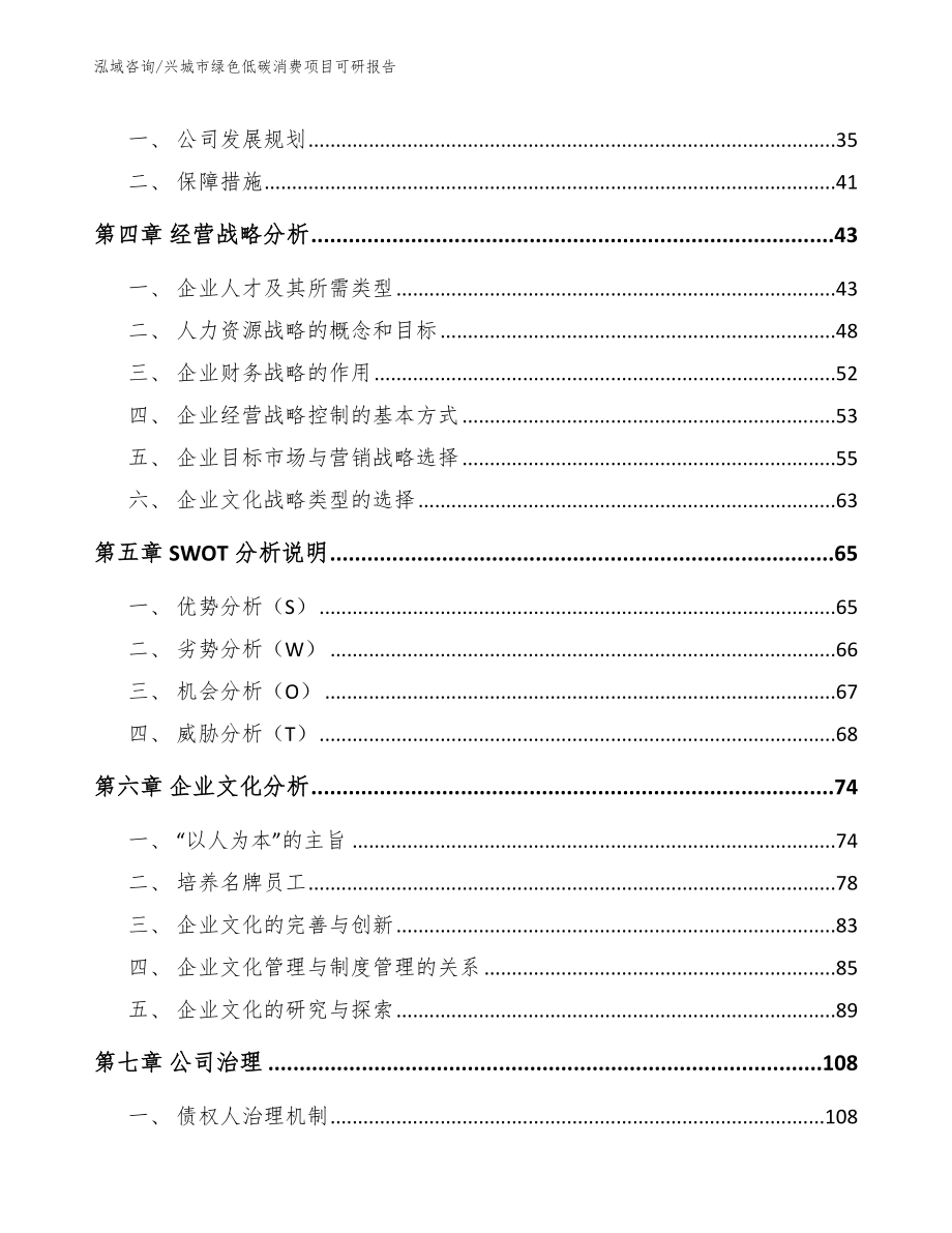 兴城市绿色低碳消费项目可研报告（参考范文）_第4页