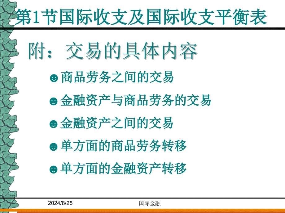 金融ppt课件--第七章国际收支及其调节_第5页