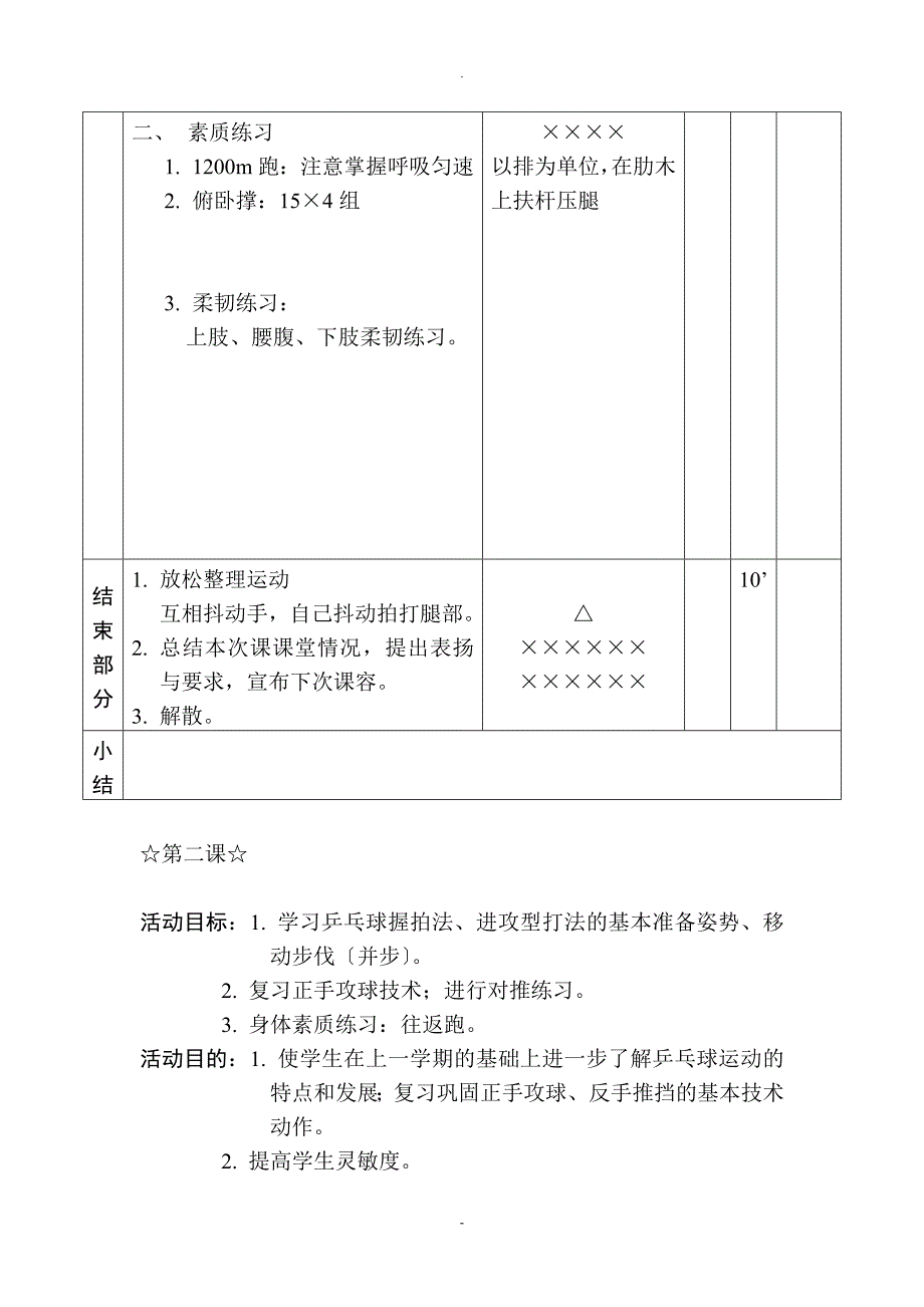 乒乓球社团教案_第4页