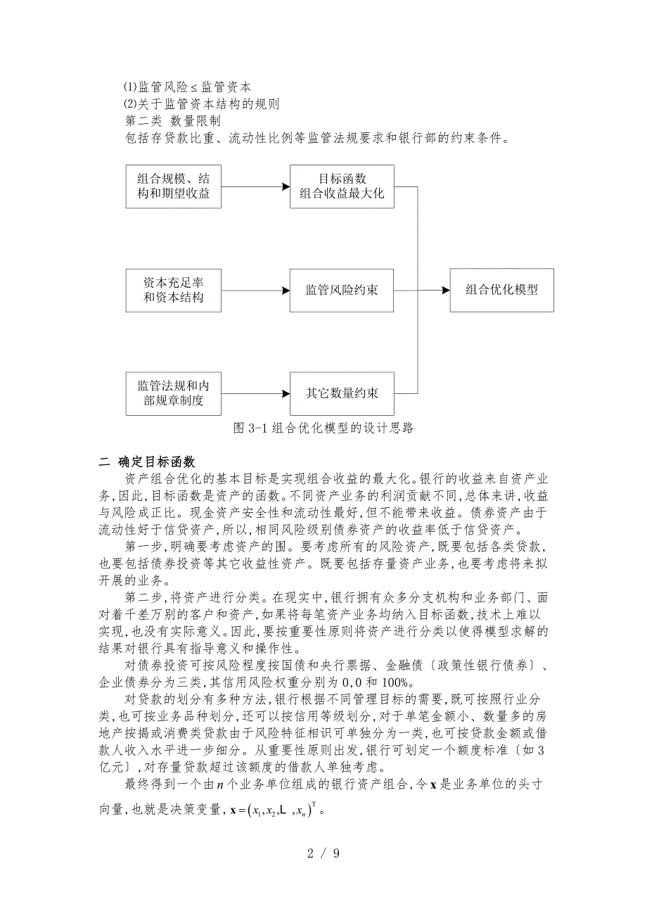 监管资本框架下的中小银行风险组合管理_第2页