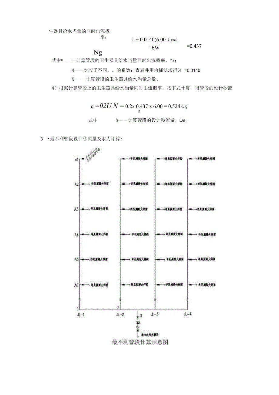 《建筑水工程》课程设计_第3页