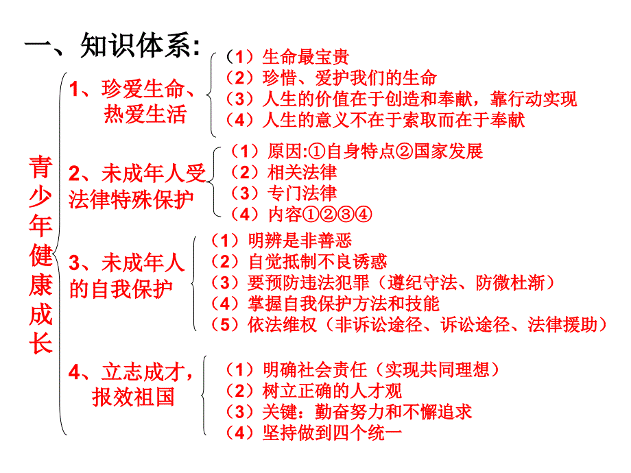 专题与热点复习五：青少年健康成长_第4页