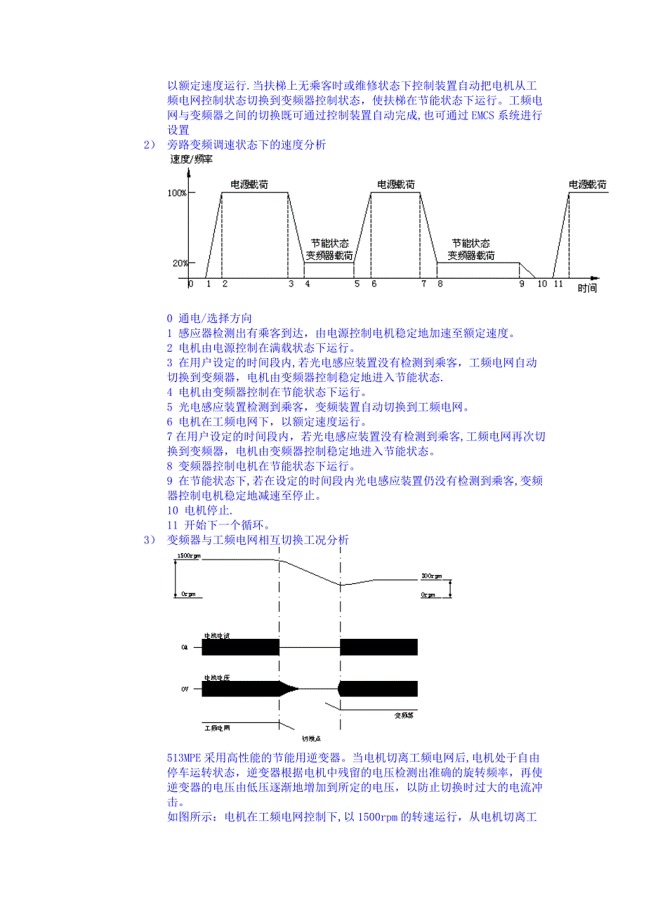 扶梯全变频旁路变频节能模式_第3页