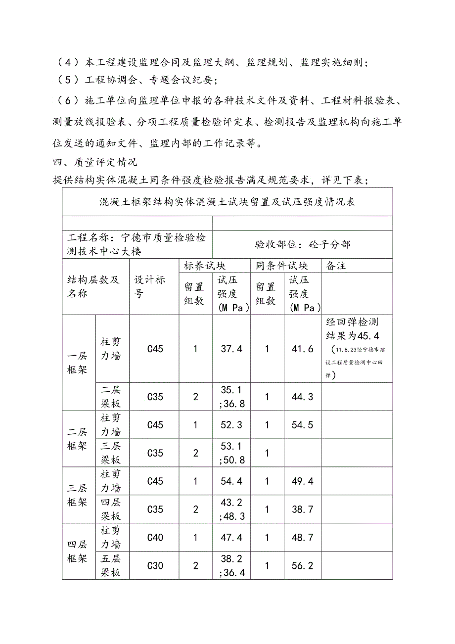 宁德市工程质量评估报告_第3页