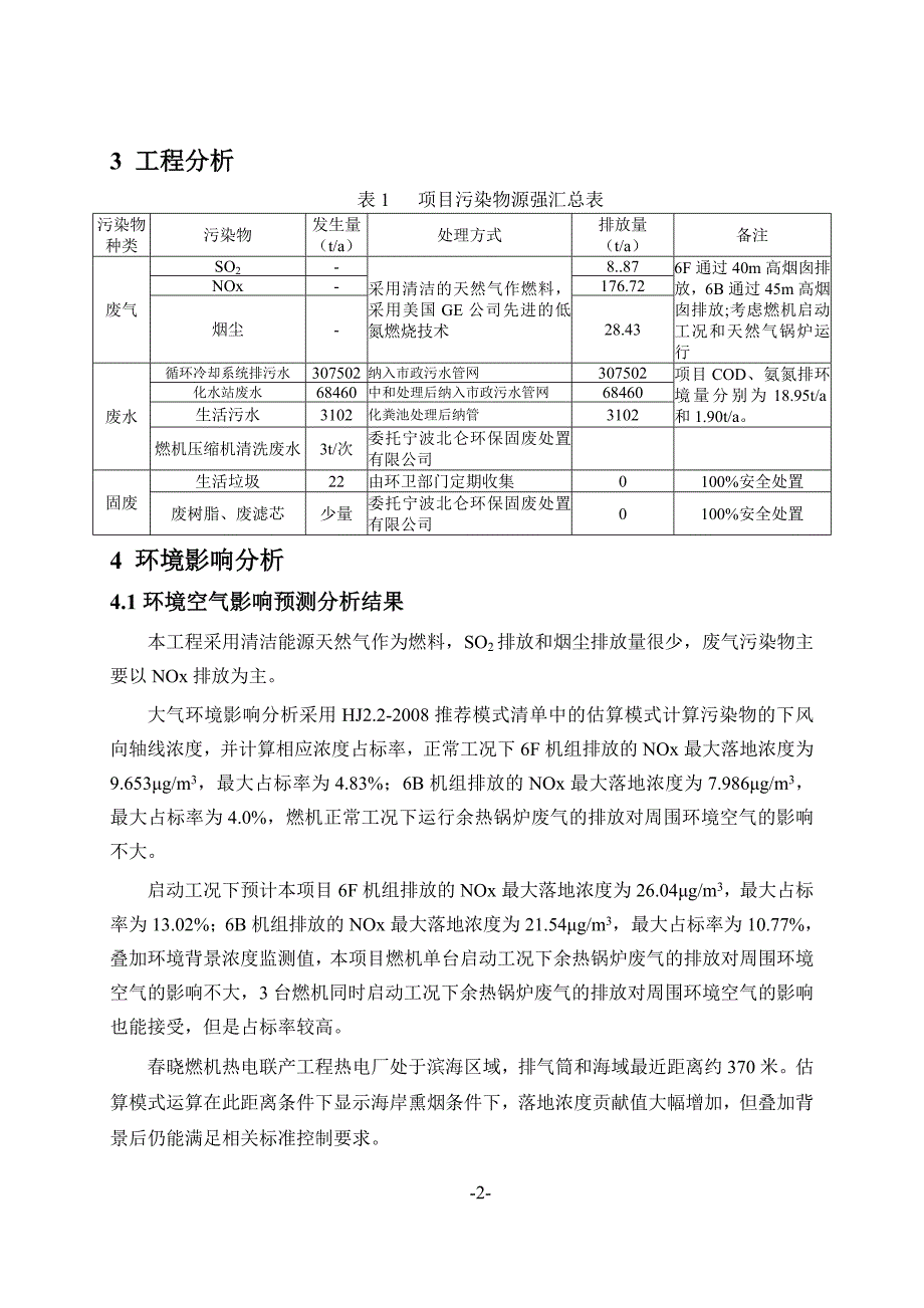 宁波热电北仑春晓燃机热电联产工程.doc_第4页