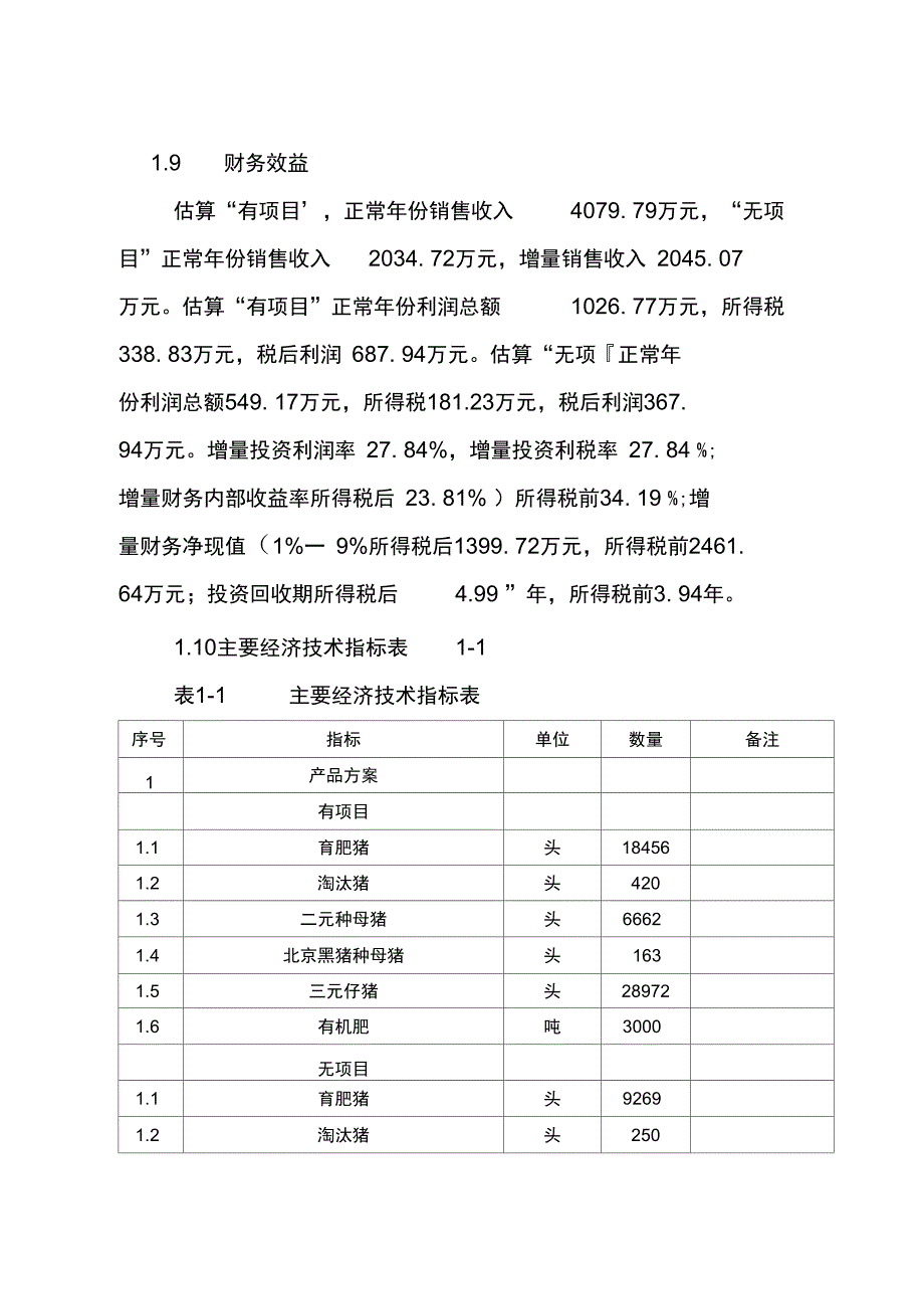 种猪场扩建项目可行性实施报告_第4页