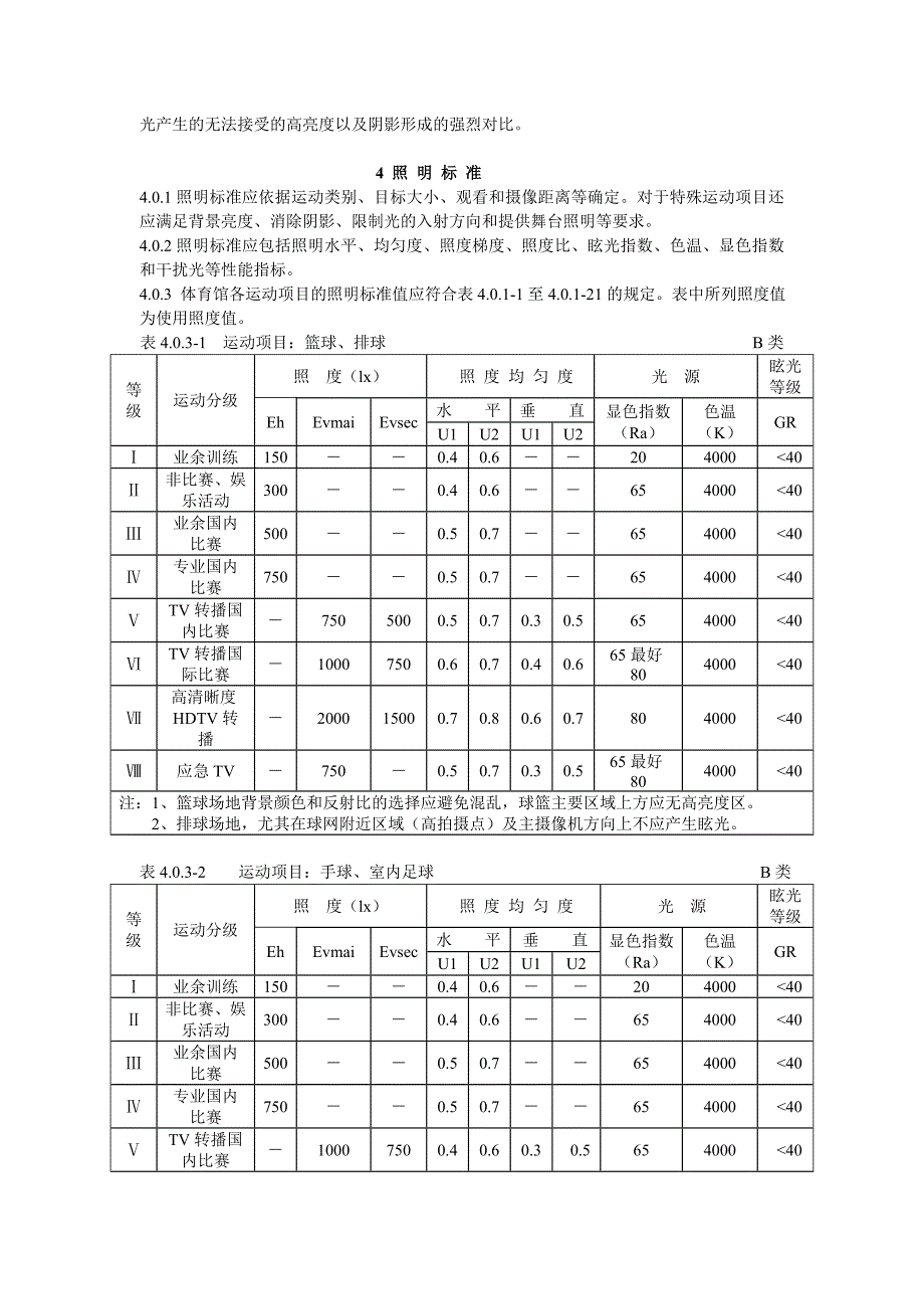 体育场馆照明设计及检测标准(讨论稿).doc_第4页