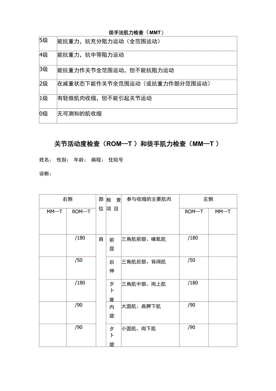 徒手肌肉检查_第1页